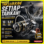 TaffSPORT GHOTDA Spinning Fishing Reel 5.2:1 2000 - BK2000
