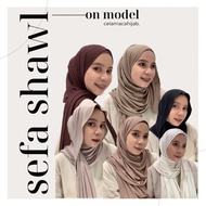 SEFA SHAWL BASIC RAYON PASHMINA/ TURKEY SHAWL/ PREMIUM RAYON COTTON PASHMINA/ T-SHIRT PASHMINA/