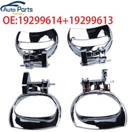 New Car Front Rear Left Right Inside Chrome Door Handle For Chevy HHR 2006-2011 19299614 19299613