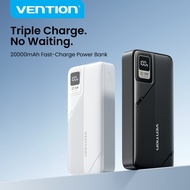 Vention Powerbank 30000mAh Original Fast Charging Power Bank Original PD 22.5W for iPhone 18 17 16 1
