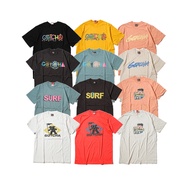 GOTCHA GOTCHA 90s Surfing Skateboard Big Brand Rock Punk Graffiti Style Loose Pure Cotton Short-Slee