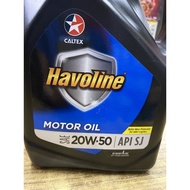 minyak engine ( 4 liter) / motor oil / engine oil / caltex havoline