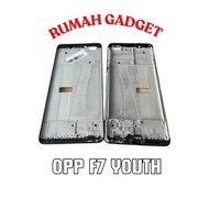 MIDDLE FRAME LCD HOLDER/ LCD FRAME FOR OPPO F7 YOUTH BLACK