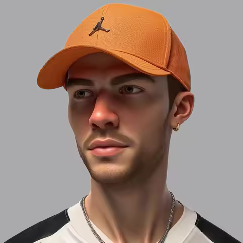Nike genuine JORDAN men's and women's sunshade casual semi hard top sports hat HM5750-805