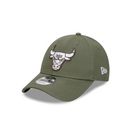 New Era หมวกรุ่น Chicago Bulls Dark Olive 9Forty Cap