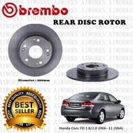 BREMBO Honda Civic FD 1.8/2.0 Front Rear Brake Disc Rotor