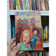 Book a to Z Mysteryies "The Haunted Hotel" by Ron Roy