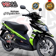 Decal Hayate 125 Full Body Stiker Hayate 125 Full Body Striping Hayate 125 HITECH