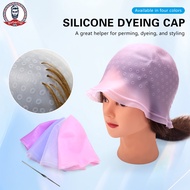Hair Salon Dedicated Highlighting Cap Hairdressing Tools Silicone Baked Oil Hair Dyeing Cap Colorful