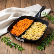 [cocorex] Induction 2-in-1 IH Coco Combi Multi Divided Pan, 28cm, 1pc / Korean Cooking Pan / 2-in-1 