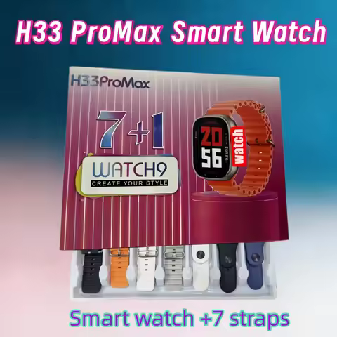 7in1 Smart Watch H33 PR0 Max Sport Watch for men Women Bluetooth Phone Call SmartWatch DIY watch Fac