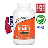 Inulin Prebiotic Pure Powder Now Foods Nemecheck Protocols 454g