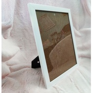 8x10 Photo Frame White Can Be Set Up/Hanging