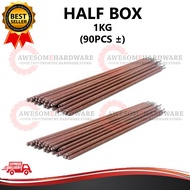 (10PCS STAINLESS STEEL) KISWELD 2.0MM 14# E308L-16 2.0MM STAINLESS STEEL WELDING ROD ELECTRODE SMALL