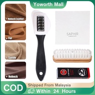 4pcs Boots Cleaning Brush Kit With Eraser / Stain Removal Home Use Suede Brush / Cleaning Cloth For 