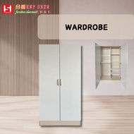 [SARAWAK] 2 DOOR WARDROBE/ALMARI BAJU 2 PINTU/BEDROOM FURNITURE/家具//衣橱