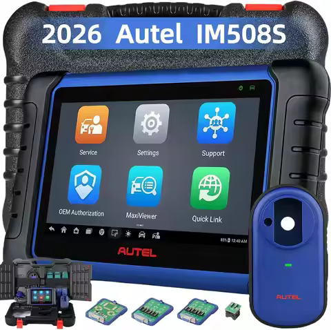 Autel Scanner IM508S OBD2 Scanner, 40+ Service, All System Diagnostic Tool | 2026 Bidirectional 3000