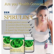 DXN สาหร่ายสไปรูลิน่า (สาหร่ายเกลียวทอง) ชนิดเม็ด Spirulina Tablets (120 เม็ด / 500 เม็ด)