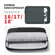 Laptop Bag 17 18 inch Airbag Shockproof Inner Sleeve Tablet iPad Storage Bag Women Man 15 16 inch