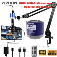 YIZHAN 4K 2K Digital Microscope 1080P 60FPS HDMI USB VGA Microscope Camera 150X Industrial Microscop