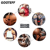 CARAMELOMA 2pcs Occlusion Training Bands, Adjustable Quick-Release Elastic Blood Flow Restriction Ba