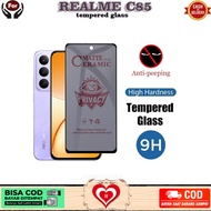 Tempered Glass Privacy Anti Spy REALME C85 C85 PRO Screen Protector