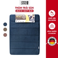 Thảm Trải Sàn LEBENLANG LBL8181 Cao Cấp Chống Trơn Trượt Chất Liệu Polyester Siêu Thấm Hút Kích Thướ