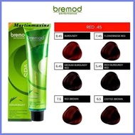 ⊙ ☁ BREMOD hair colors (red, copper & purple series : burgundy, red brown, mahogany, violet)