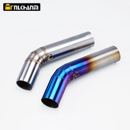 Motorcycle GSXR 600 750 K6 K7 Exhaust Middle Link Pipe Muffler Escape Section Adapter Tube FOR GSXR 