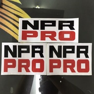 ISUZU Sticker NPR PRO For Truck Front & Side (Door) Set