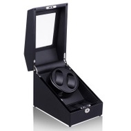 2+3錶位自動上鍊自轉錶盒 - 外黑內黑