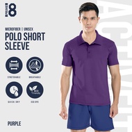 Prime8 x 888.co Aerofit Polo Shortsleeve Microfiber Dryfit Tshirt Jersey Sport Baju T Shirt Men Wome