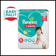 ⊙ Pampers XL 26pcs dry PANTS diaper