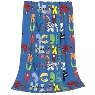 Villain Letter Abc Wool Blanket เด็กผู้ชายจับคู่ตัวอักษรชั่วร้าย Lore Custom Bed Blanket โซฟาโซฟา Pl