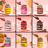 CRUNCHYTIME - Cokelat Lumer Crunchy by Snacks Lab / crunchy choco melt jar / cemilan manis / snack