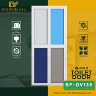 Aluminium Bi-fold Toilet Door Design BF-DV135 | BiFold Toilet Door Specialist Shop in Singapore