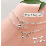 Gelang Tangan (Ready stock) /Gelang kaki Perak 925