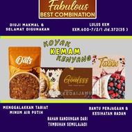 NEW PACK FabulousBoom Fabulous Goals FabulousToxxx Chocolate Powder Detox Fabulousgoals