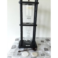 Ice Drip Moica Two-Layer Log Coffee Maker 5-8 Persons 2-Layer 600cc Brewed Parts Sold Separately