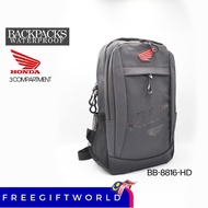 YAMAHA Backpack Travel Bag Men Beg Galas Beg Belakang Beg Sekolah Beg Motor Rider Beg Lelaki Beg Sil