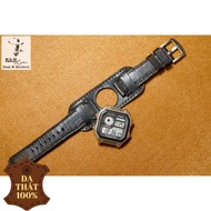 Watch Strap Combo Pure Black Bundstrap German Style B1 Watch Strap