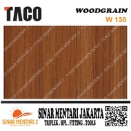 EDGING TACO WOODGRAIN W 130