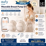eufy by Anker S1 Wearable Breast Pump With Heating