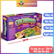 [Foxi] Cờ Cá Ngựa Nam Châm Foxi Size Lớn 36cm Chính Hãng Boardgame Đua Ngựa Đồ Chơi Ngày Tết Gấp Gọn