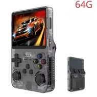 R36S Retro Handheld Game Console Linux System 3.5 Inch Ips Screen Portable 64Gb Video Player Open So