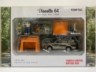 絕版 Takara Tomy Tomica Limited Vintage Neo Tomytec Diocolle 64 Carsnap 01b Camp Mitsubishi Pajero Mid