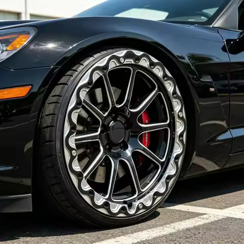 BKU Forged 5x112 Real Beadlock Drag Racing Wheel 18 19 20 Inch for BMW M3 M4 G20 G21 G22 G23 G80 G82