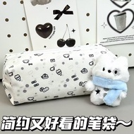 Multifunctional Pencil Stylus Case Stationery Capybara Pencil Case Mini Pen Line Kitten Pencil Case 
