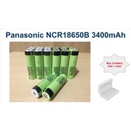 [READY STOCK] Panasonic 18650 Lithium Rechargeable Battery NCR18650B 3.7v 3400mah 18650 battery