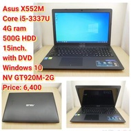 Asus X552MCore i5-3337U